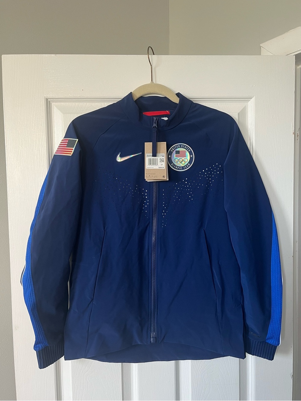 Nike Women’s Navy Team USA Olympic Full-Zip Jacket XS NWT